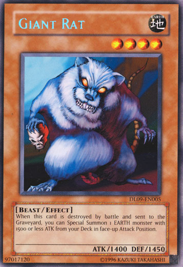 Giant Rat (Blue) [DL09-EN005] Rare - Yu-Gi-Oh! - Card Brawlers | Quebec | Canada |