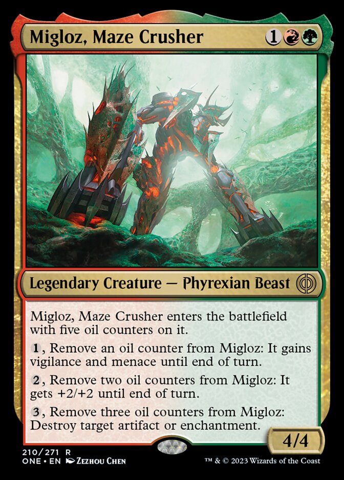 Migloz, Maze Crusher [Phyrexia: All Will Be One] - Magic: The Gathering - Card Brawlers | Quebec | Canada |