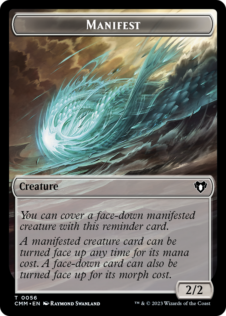 Manifest // Eldrazi Scion Double-Sided Token [Commander Masters Tokens] - Magic: The Gathering - Card Brawlers | Quebec | Canada |