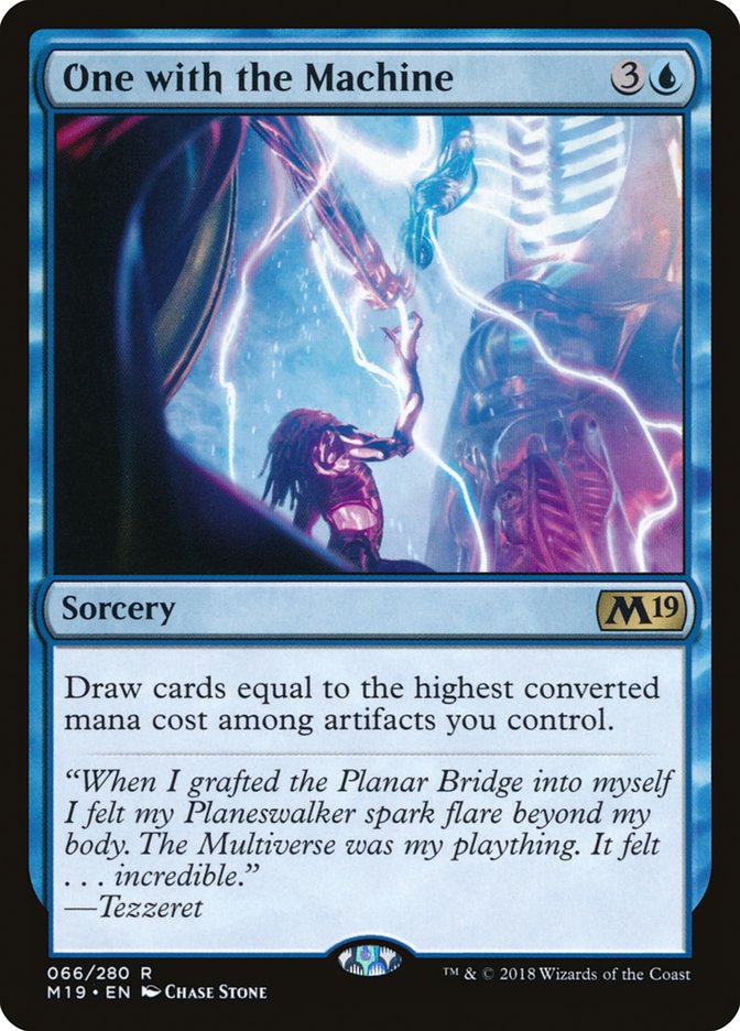 One with the Machine [Core Set 2019] - Magic: The Gathering - Card Brawlers | Quebec | Canada |