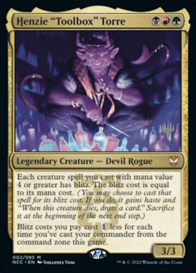 Henzie "Toolbox" Torre (Promo Pack) [Streets of New Capenna Commander Promos] - Magic: The Gathering - Card Brawlers | Quebec | Canada |