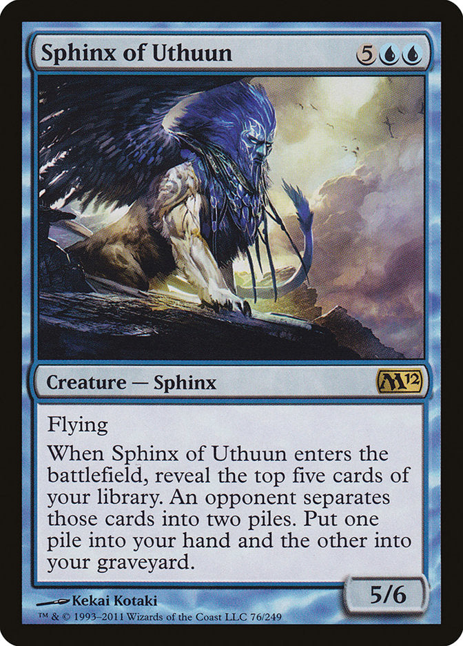 Sphinx of Uthuun [Magic 2012] - Magic: The Gathering - Card Brawlers | Quebec | Canada |