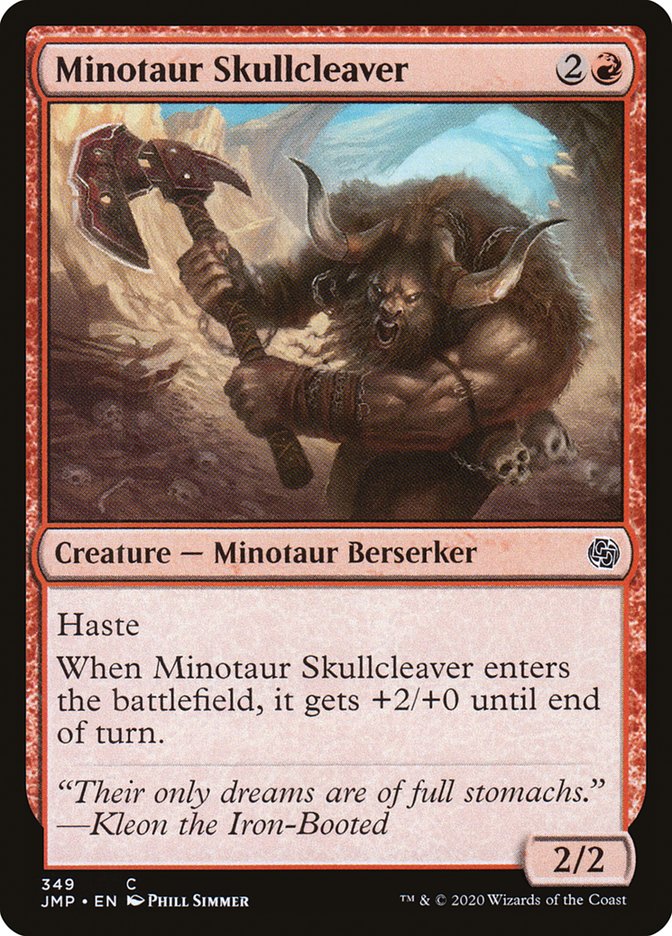 Minotaur Skullcleaver [Jumpstart] - Magic: The Gathering - Card Brawlers | Quebec | Canada |
