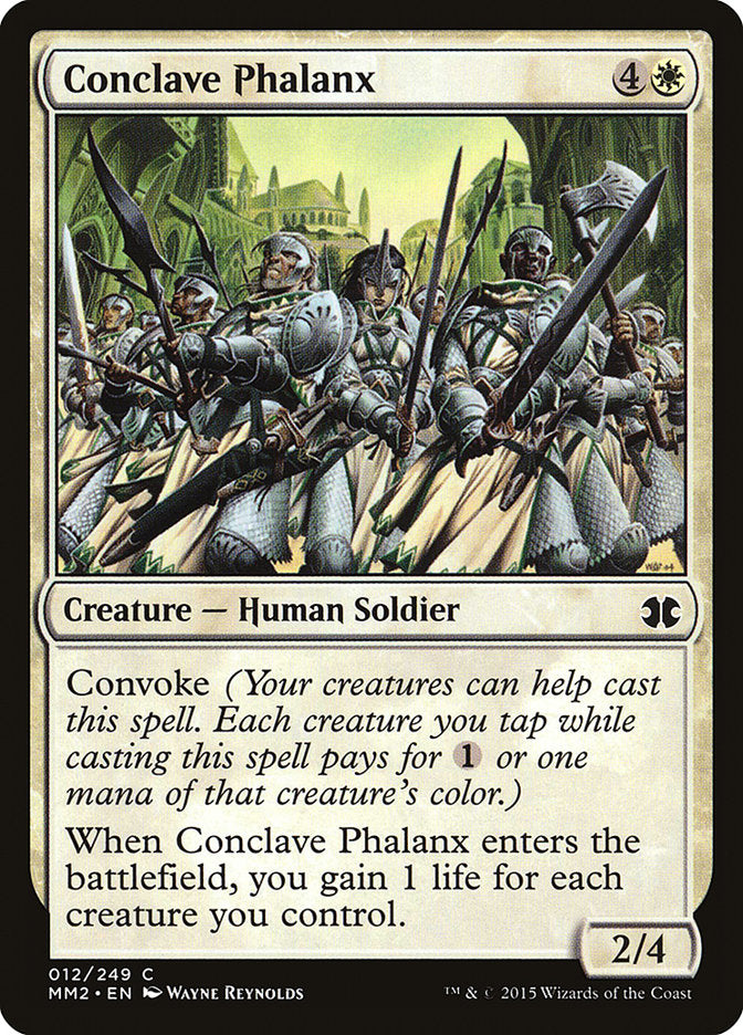 Conclave Phalanx [Modern Masters 2015] - Magic: The Gathering - Card Brawlers | Quebec | Canada |