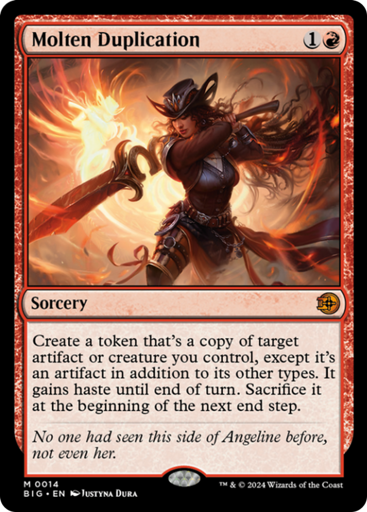 Molten Duplication [Outlaws of Thunder Junction: The Big Score] - Magic: The Gathering - Card Brawlers | Quebec | Canada |