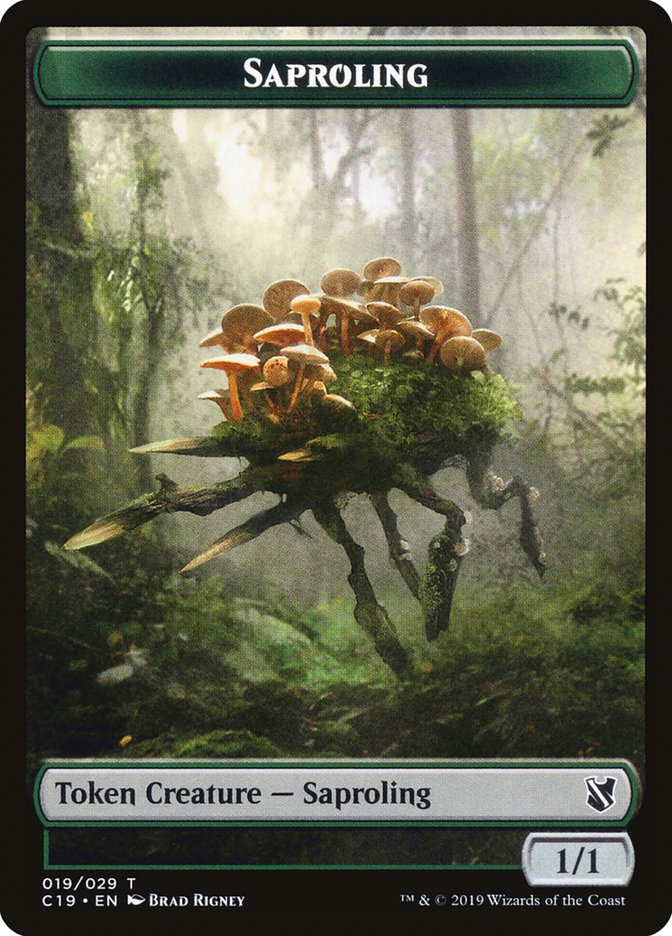 Saproling Token [Commander 2019 Tokens] - Magic: The Gathering - Card Brawlers | Quebec | Canada |