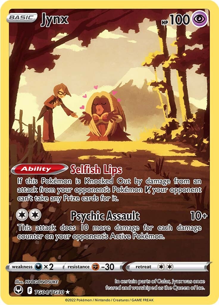 Jynx (TG04/TG30) [Sword & Shield: Silver Tempest] - Pokémon - Card Brawlers | Quebec | Canada |