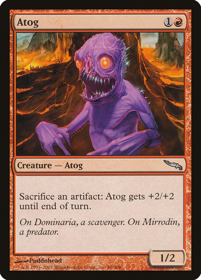 Atog [Mirrodin] - Magic: The Gathering - Card Brawlers | Quebec | Canada |