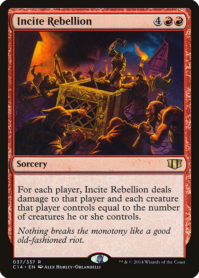 Incite Rebellion [Commander 2014] - Magic: The Gathering - Card Brawlers | Quebec | Canada |