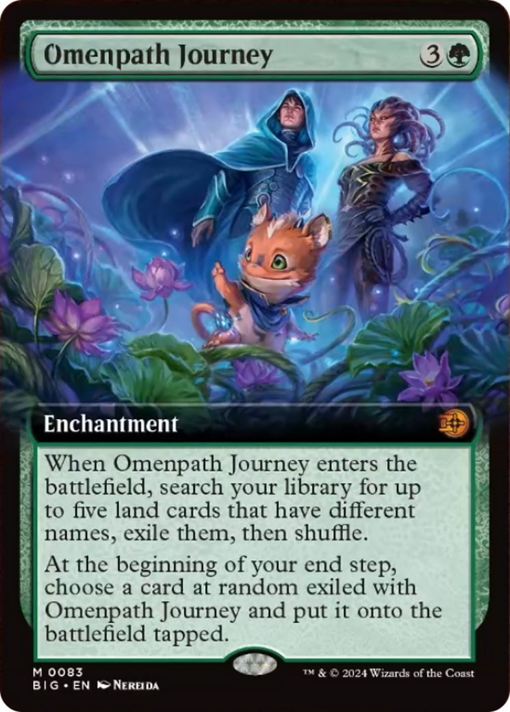 Omenpath Journey (Extended Art) [Outlaws of Thunder Junction: The Big Score] - Magic: The Gathering - Card Brawlers | Quebec | Canada |