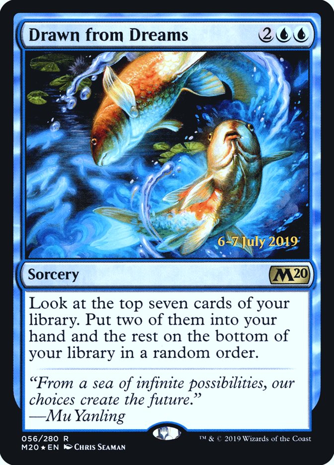Drawn from Dreams [Core Set 2020 Prerelease Promos] - Magic: The Gathering - Card Brawlers | Quebec | Canada |