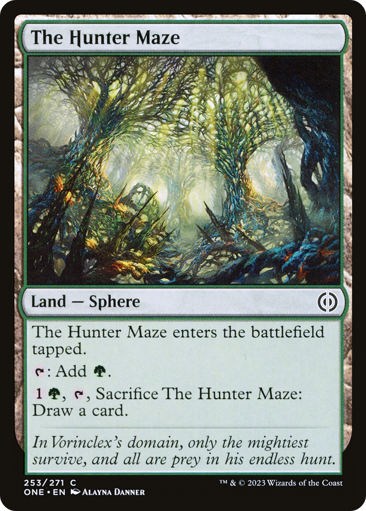 The Hunter Maze [Phyrexia: All Will Be One] - Magic: The Gathering - Card Brawlers | Quebec | Canada |