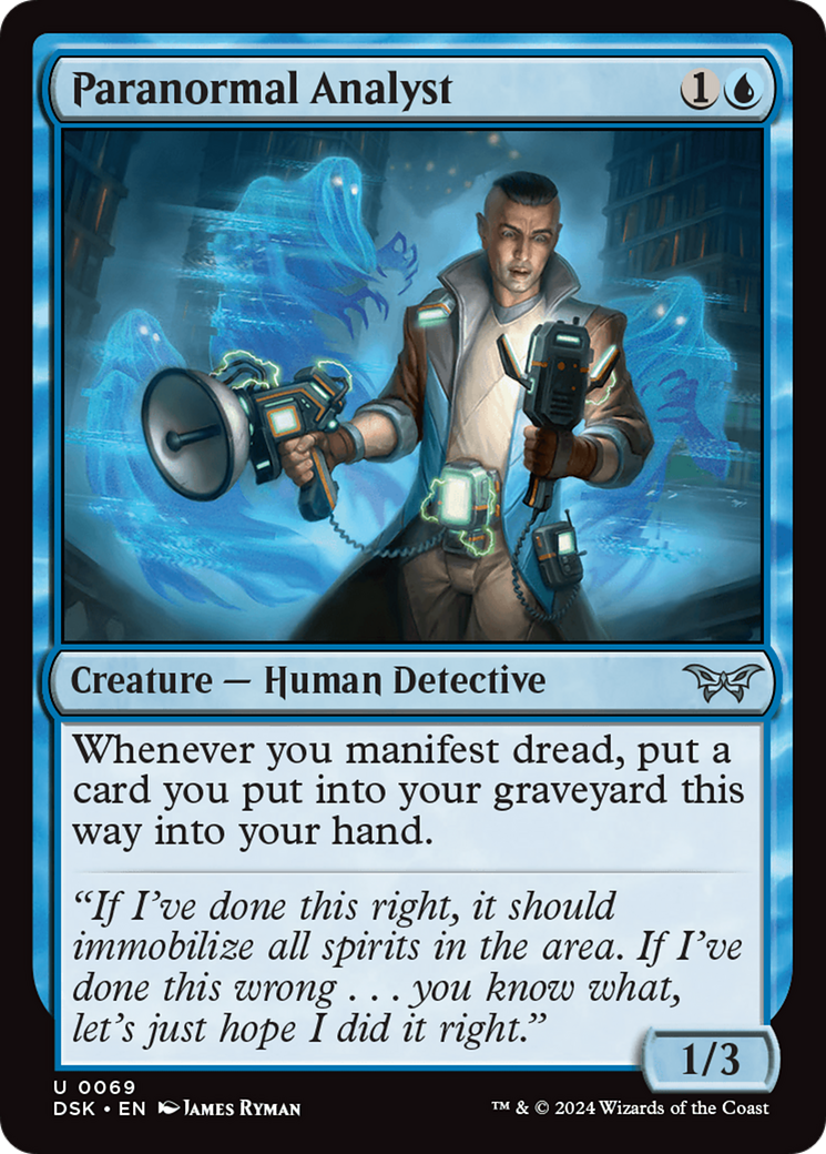 Paranormal Analyst [Duskmourn: House of Horror] - Magic: The Gathering - Card Brawlers | Quebec | Canada |