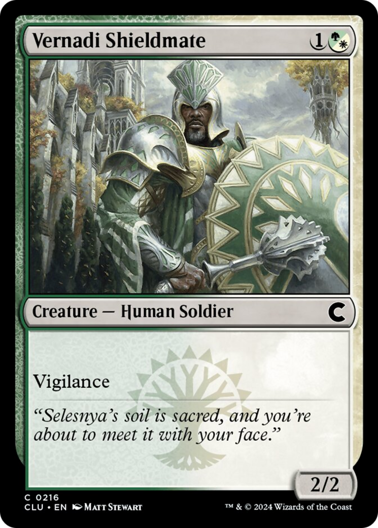Vernadi Shieldmate [Ravnica: Clue Edition] - Magic: The Gathering - Card Brawlers | Quebec | Canada |