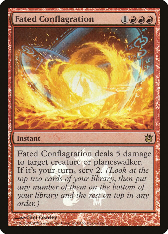 Fated Conflagration (Buy-A-Box) [Born of the Gods Promos] - Magic: The Gathering - Card Brawlers | Quebec | Canada |