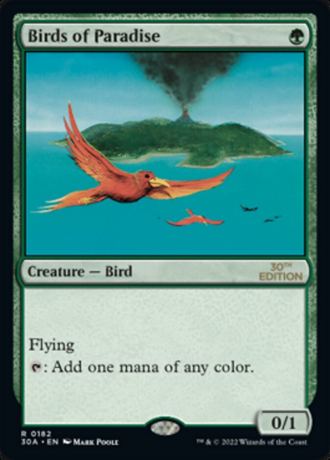 Birds of Paradise [30th Anniversary Edition] - Magic: The Gathering - Card Brawlers | Quebec | Canada |