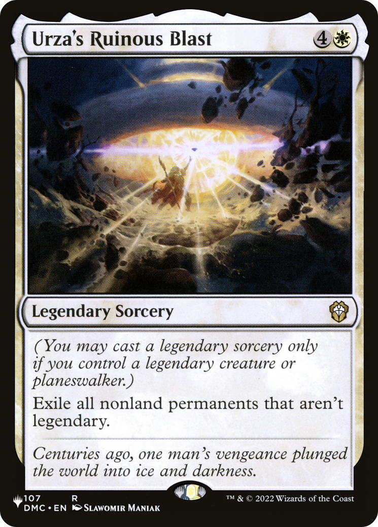 Urza's Ruinous Blast [Secret Lair: From Cute to Brute] - Magic: The Gathering - Card Brawlers | Quebec | Canada |