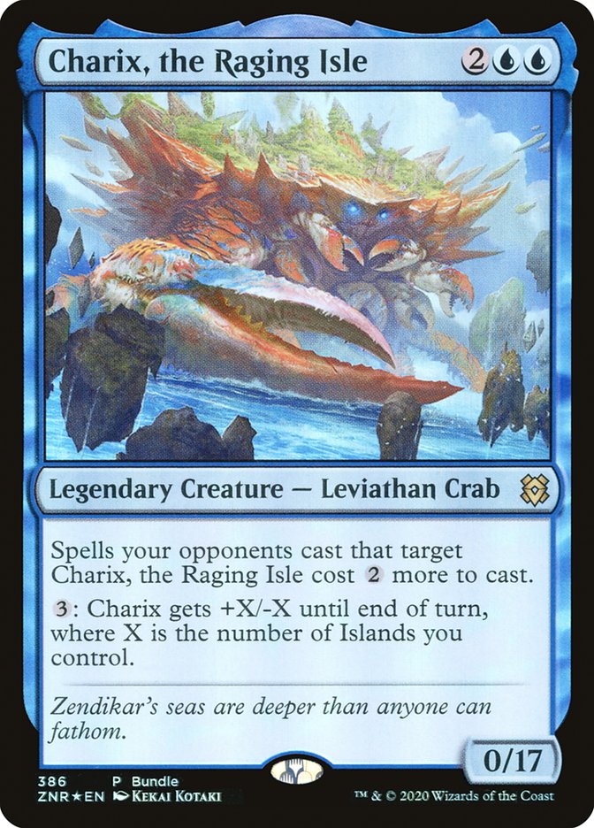 Charix, the Raging Isle (386) [Zendikar Rising Promos] - Magic: The Gathering - Card Brawlers | Quebec | Canada |