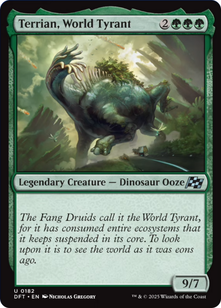 Terrian, World Tyrant [Aetherdrift] - Magic: The Gathering - Card Brawlers | Quebec | Canada |