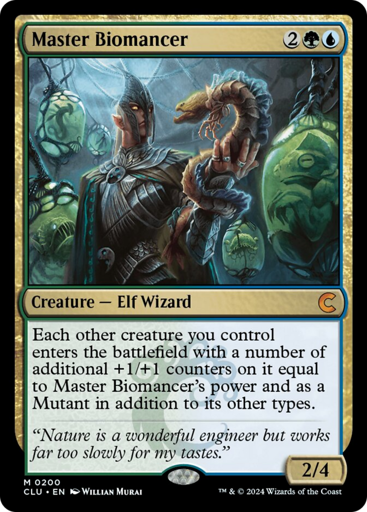 Master Biomancer [Ravnica: Clue Edition] - Magic: The Gathering - Card Brawlers | Quebec | Canada |