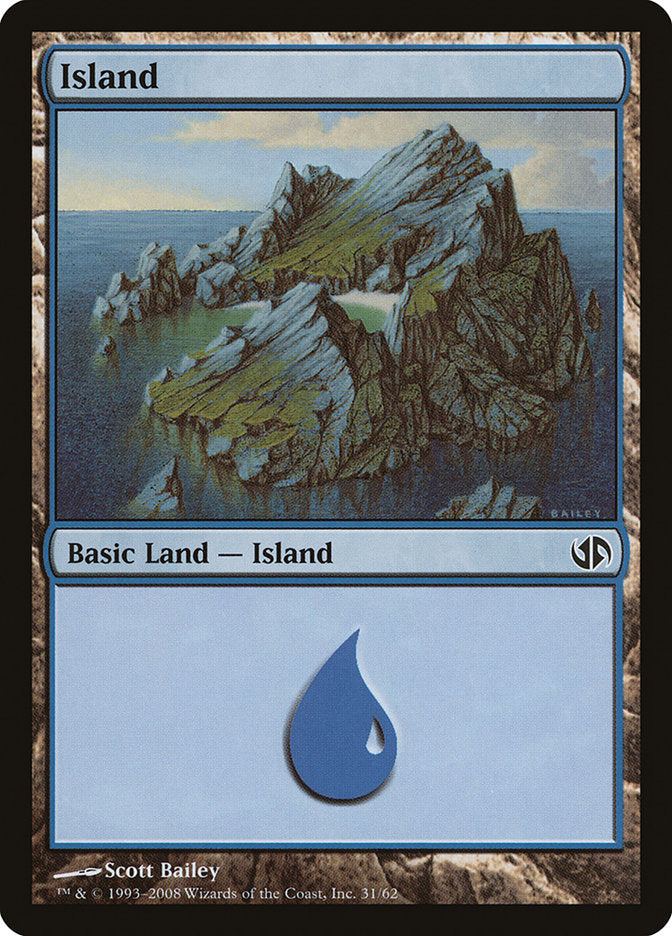 Island (31) [Duel Decks: Jace vs. Chandra] - Magic: The Gathering - Card Brawlers | Quebec | Canada |