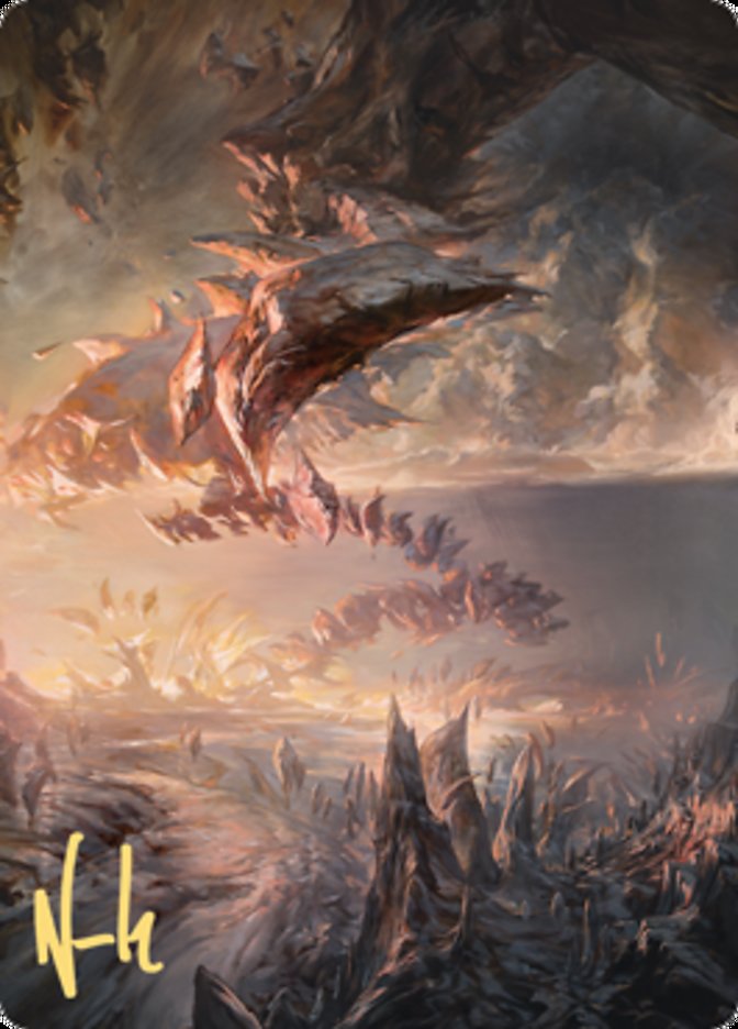 Needleverge Pathway Art Card (Gold-Stamped Signature) [Zendikar Rising Art Series] - Magic: The Gathering - Card Brawlers | Quebec | Canada |