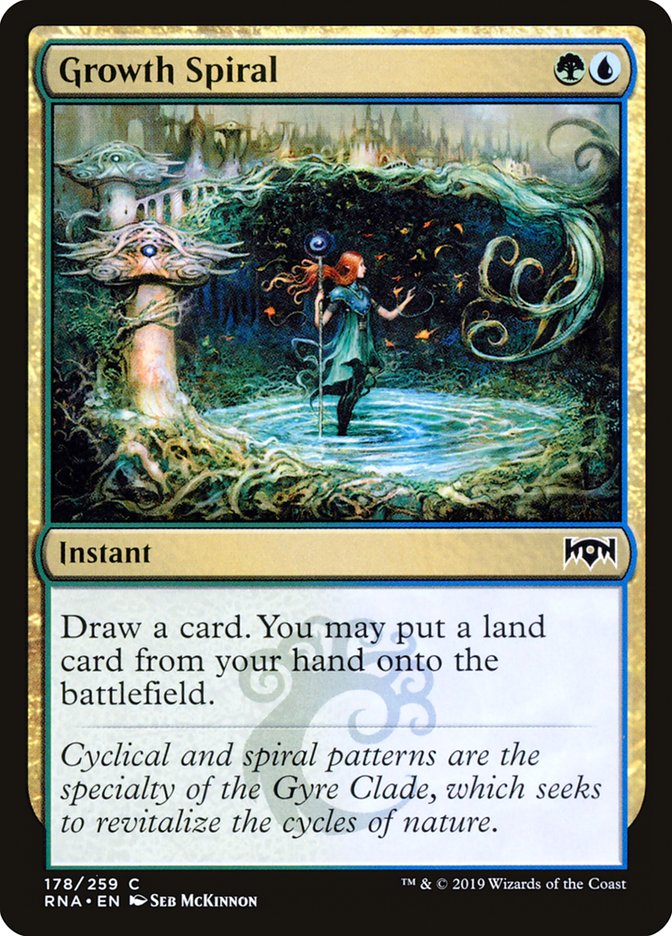 Growth Spiral [Ravnica Allegiance] - Magic: The Gathering - Card Brawlers | Quebec | Canada |