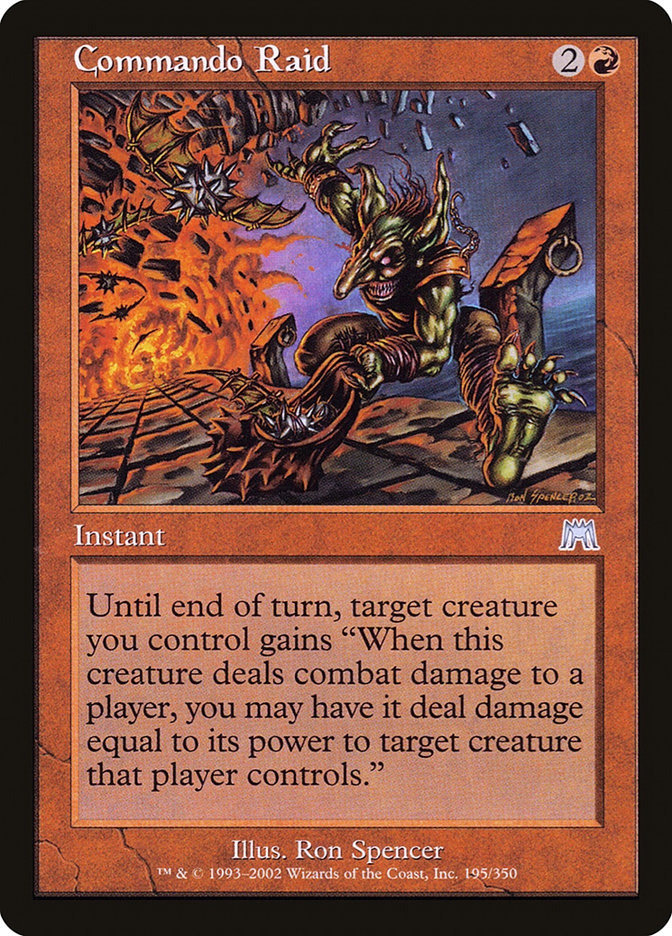 Commando Raid [Onslaught] - Magic: The Gathering - Card Brawlers | Quebec | Canada |