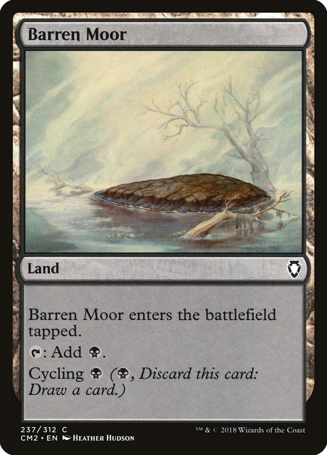 Barren Moor [Commander Anthology Volume II] - Magic: The Gathering - Card Brawlers | Quebec | Canada |