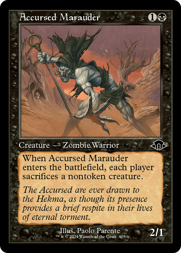 Accursed Marauder (Retro Frame) [Modern Horizons 3] - Magic: The Gathering - Card Brawlers | Quebec | Canada |