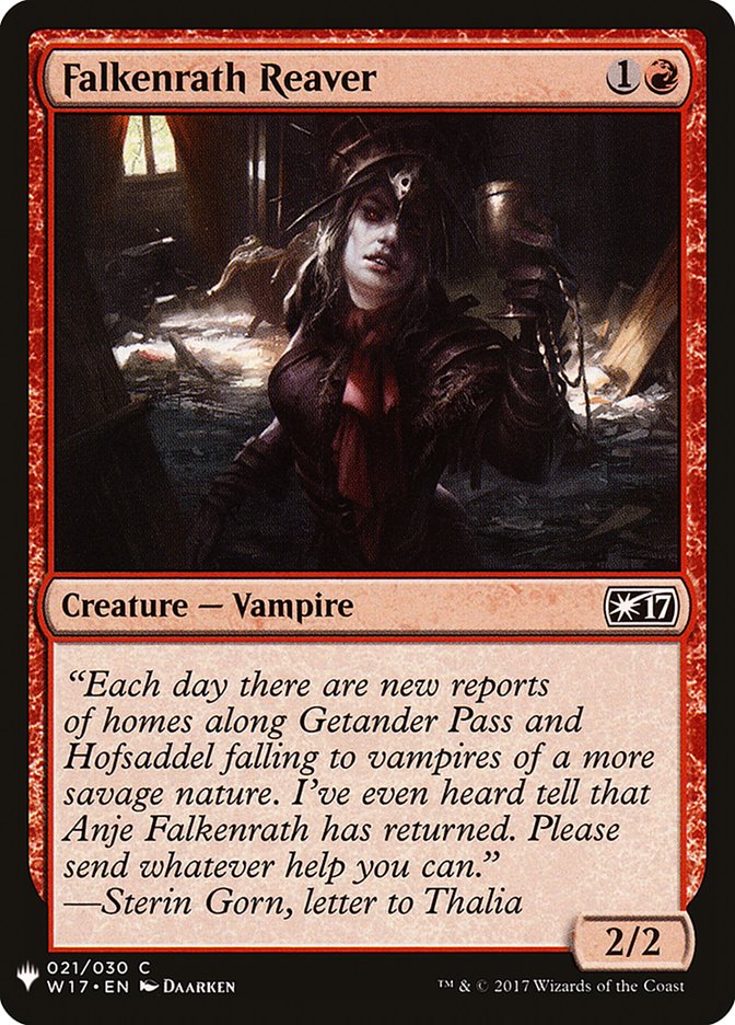 Falkenrath Reaver [Mystery Booster] - Magic: The Gathering - Card Brawlers | Quebec | Canada |