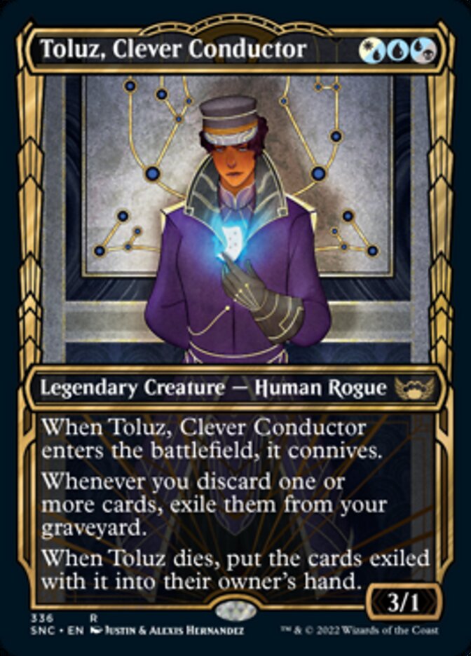 Toluz, Clever Conductor (Showcase Golden Age) [Streets of New Capenna] - Magic: The Gathering - Card Brawlers | Quebec | Canada |