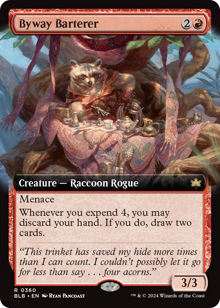 Byway Barterer (Extended Art) [Bloomburrow] - Magic: The Gathering - Card Brawlers | Quebec | Canada |