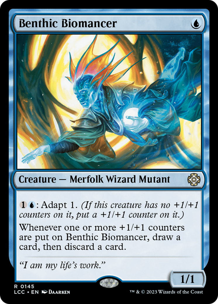 Benthic Biomancer [The Lost Caverns of Ixalan Commander] - Magic: The Gathering - Card Brawlers | Quebec | Canada |