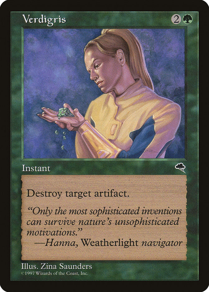 Verdigris [Tempest] - Magic: The Gathering - Card Brawlers | Quebec | Canada |