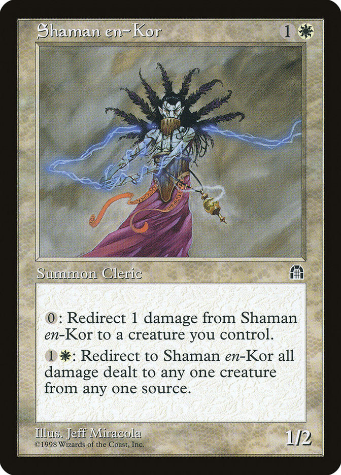 Shaman en-Kor [Stronghold] - Magic: The Gathering - Card Brawlers | Quebec | Canada |