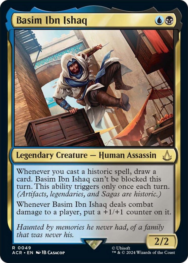 Basim Ibn Ishaq [Assassin's Creed] - Magic: The Gathering - Card Brawlers | Quebec | Canada |