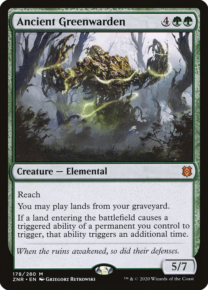 Ancient Greenwarden [Zendikar Rising] - Magic: The Gathering - Card Brawlers | Quebec | Canada |