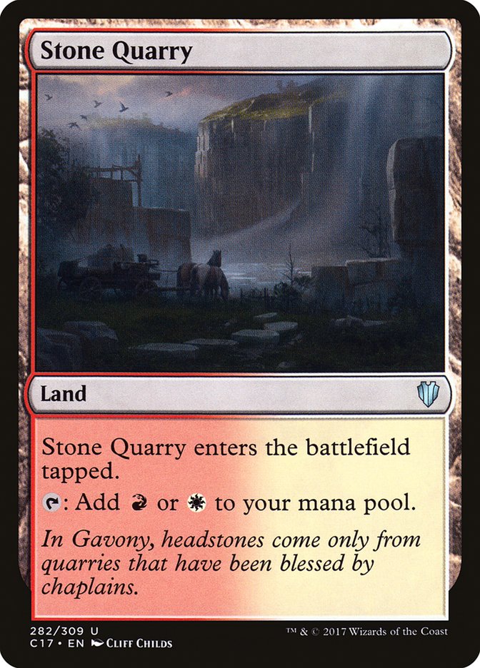 Stone Quarry [Commander 2017] - Magic: The Gathering - Card Brawlers | Quebec | Canada |