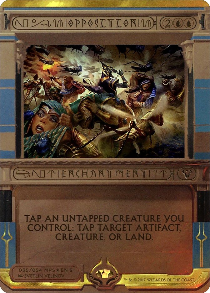 Opposition (Invocation) [Amonkhet Invocations] - Magic: The Gathering - Card Brawlers | Quebec | Canada |