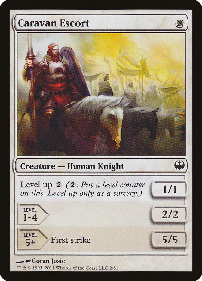 Caravan Escort [Duel Decks: Knights vs. Dragons] - Magic: The Gathering - Card Brawlers | Quebec | Canada |