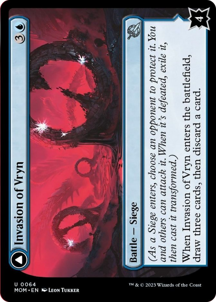 Invasion of Vryn // Overloaded Mage-Ring [March of the Machine] - Magic: The Gathering - Card Brawlers | Quebec | Canada |