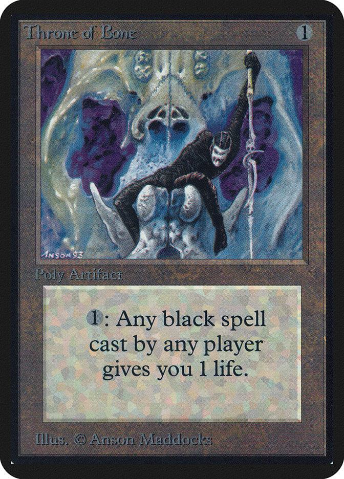 Throne of Bone [Alpha Edition] - Magic: The Gathering - Card Brawlers | Quebec | Canada |