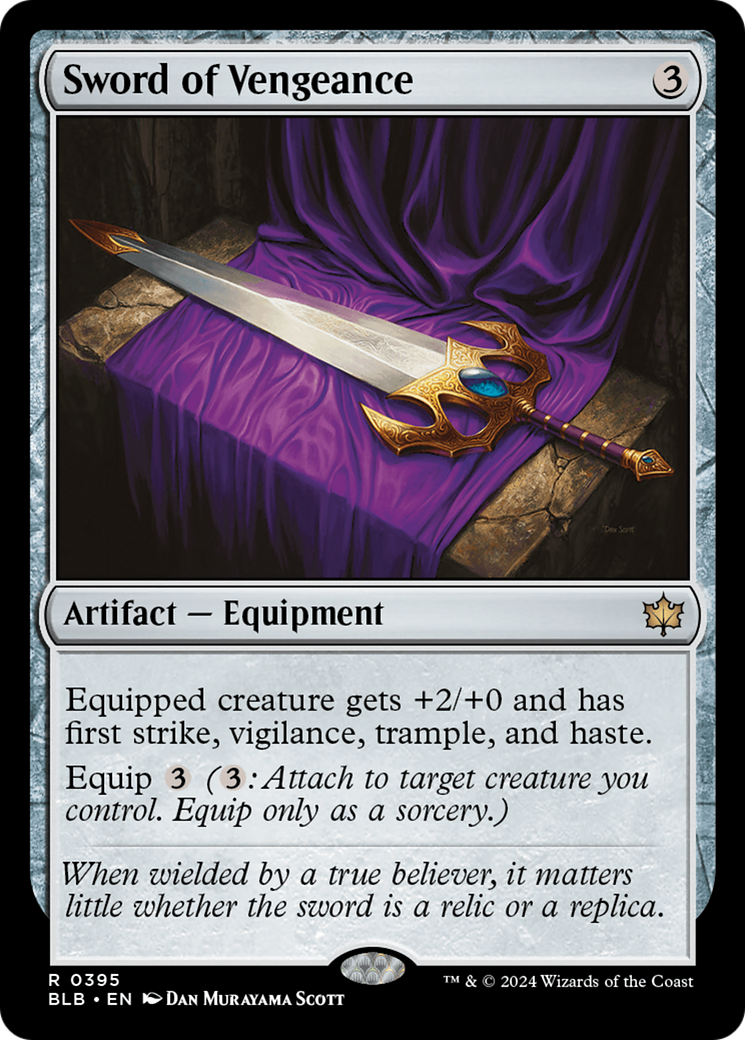 Sword of Vengeance [Bloomburrow] - Magic: The Gathering - Card Brawlers | Quebec | Canada |