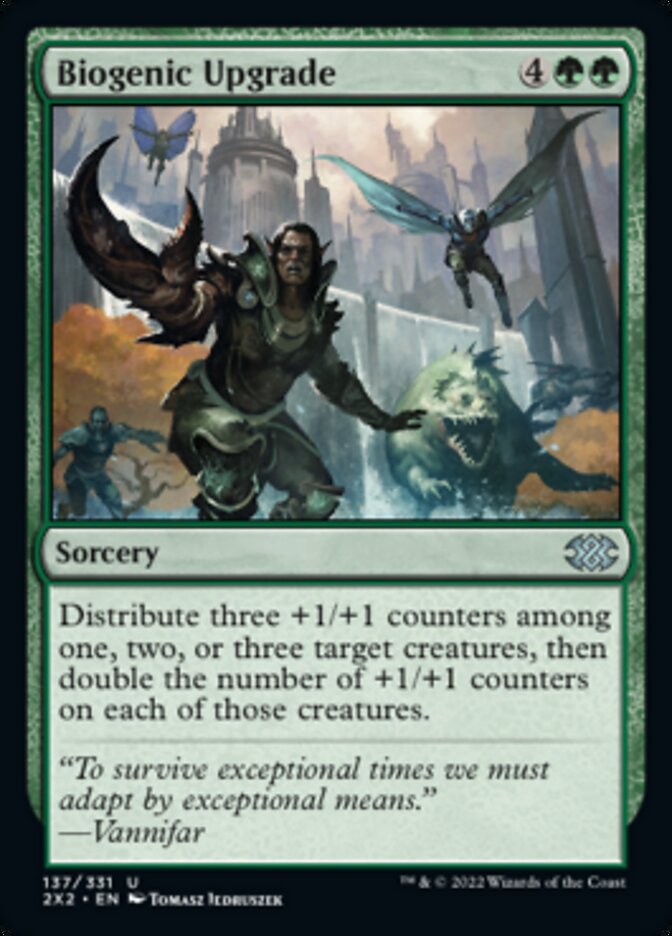 Biogenic Upgrade [Double Masters 2022] - Magic: The Gathering - Card Brawlers | Quebec | Canada |