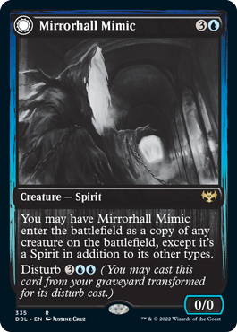 Mirrorhall Mimic // Ghastly Mimicry [Innistrad: Double Feature] - Magic: The Gathering - Card Brawlers | Quebec | Canada |