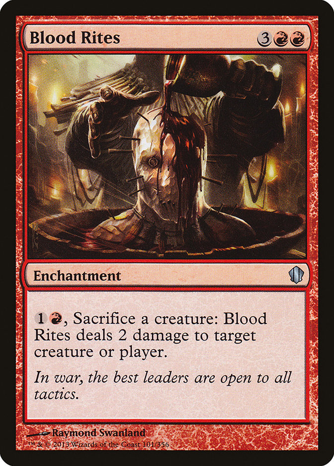 Blood Rites [Commander 2013] - Magic: The Gathering - Card Brawlers | Quebec | Canada |