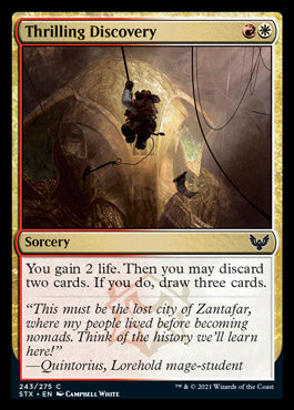 Thrilling Discovery [Strixhaven: School of Mages] - Magic: The Gathering - Card Brawlers | Quebec | Canada |