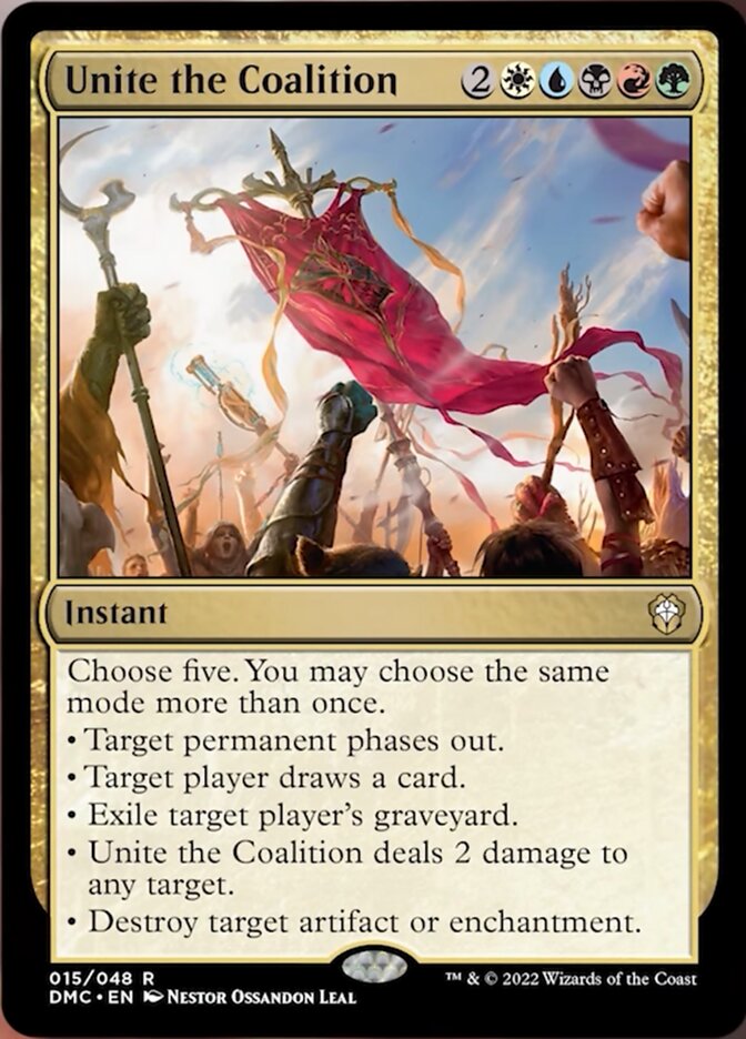 Unite the Coalition [Dominaria United Commander] - Magic: The Gathering - Card Brawlers | Quebec | Canada |
