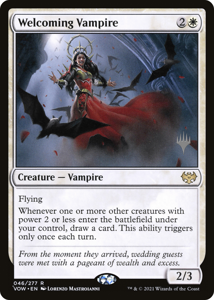 Welcoming Vampire (Promo Pack) [The Brothers' War Promos] - Magic: The Gathering - Card Brawlers | Quebec | Canada |